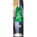 Color Changing Silver Bullet Glitter Lamp - Rainbow LED